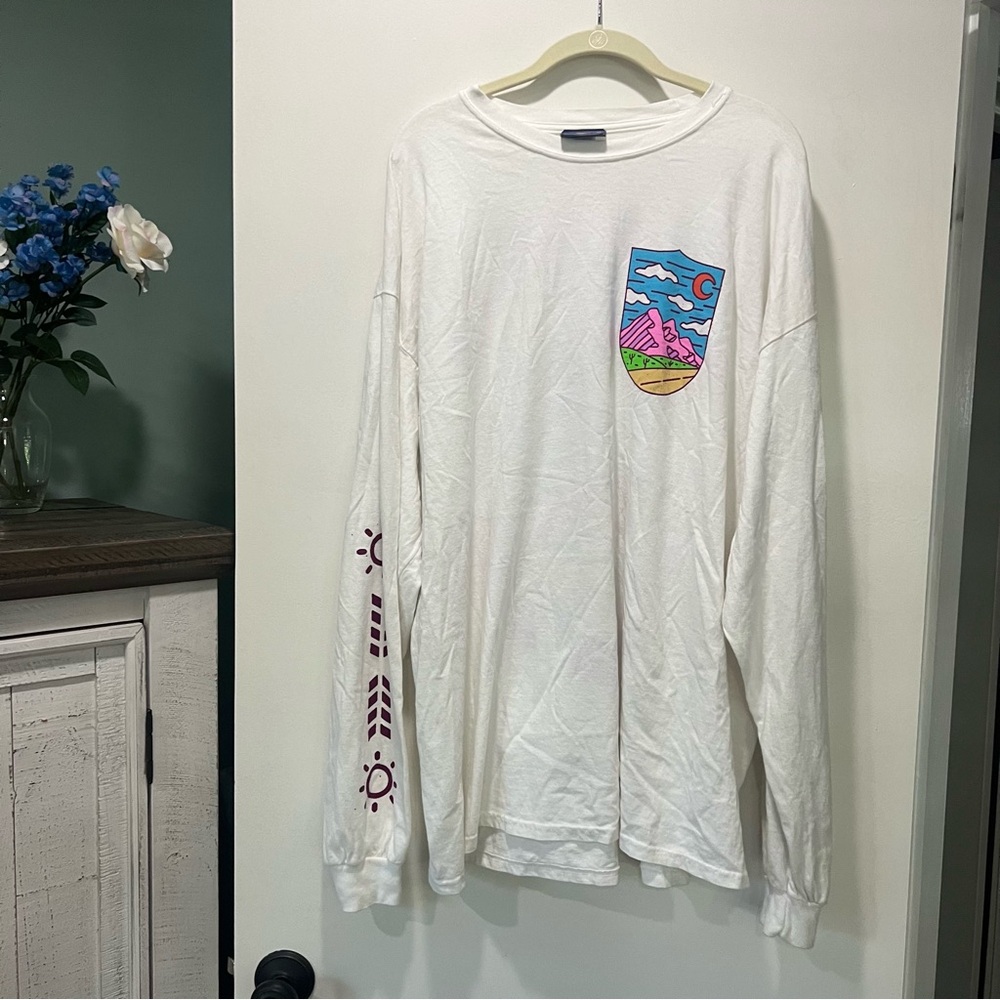 NWOT Coney Island Picnic Long Sleeve Graphic T-Shirt - Size L/XL